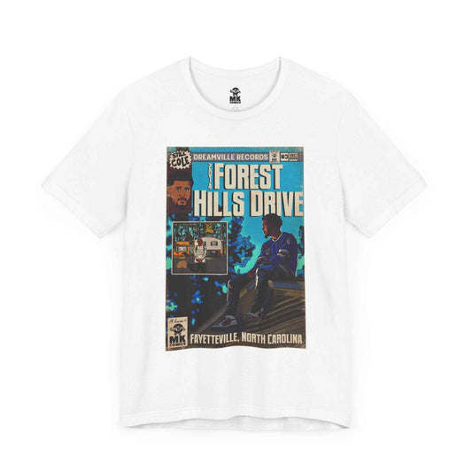 2014 Forest Hills Drive - Comic Book Art - Unisex Jersey Short Sleeve Tee