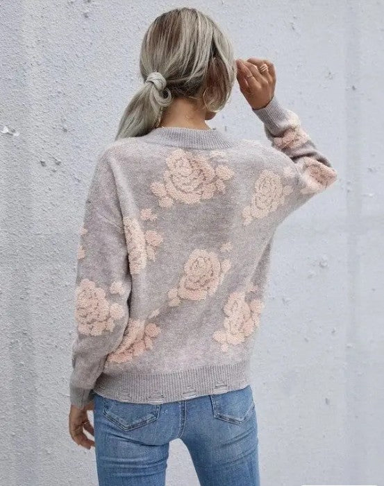 Miss Sparkling | Rose Sweater