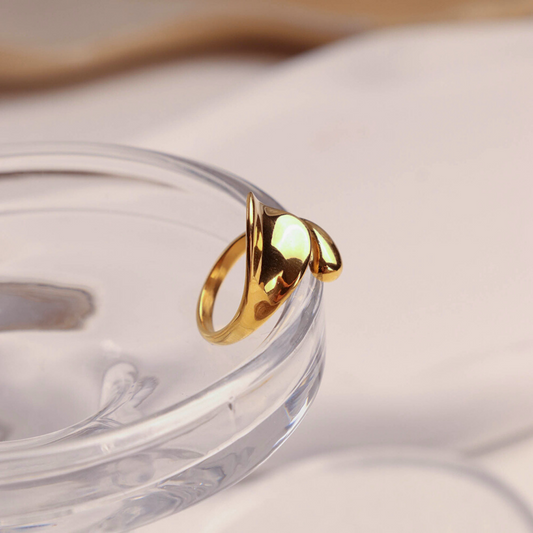 BAGUE EN OR FELICE PARIS