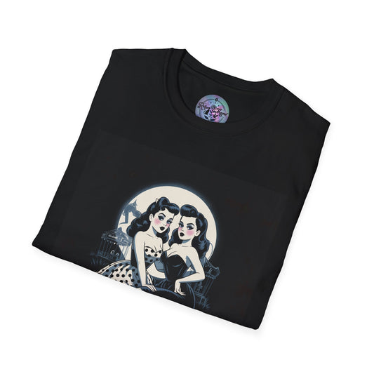 Spooky Beauties Pin-up Sweethearts | Vintage Aesthetic Tee