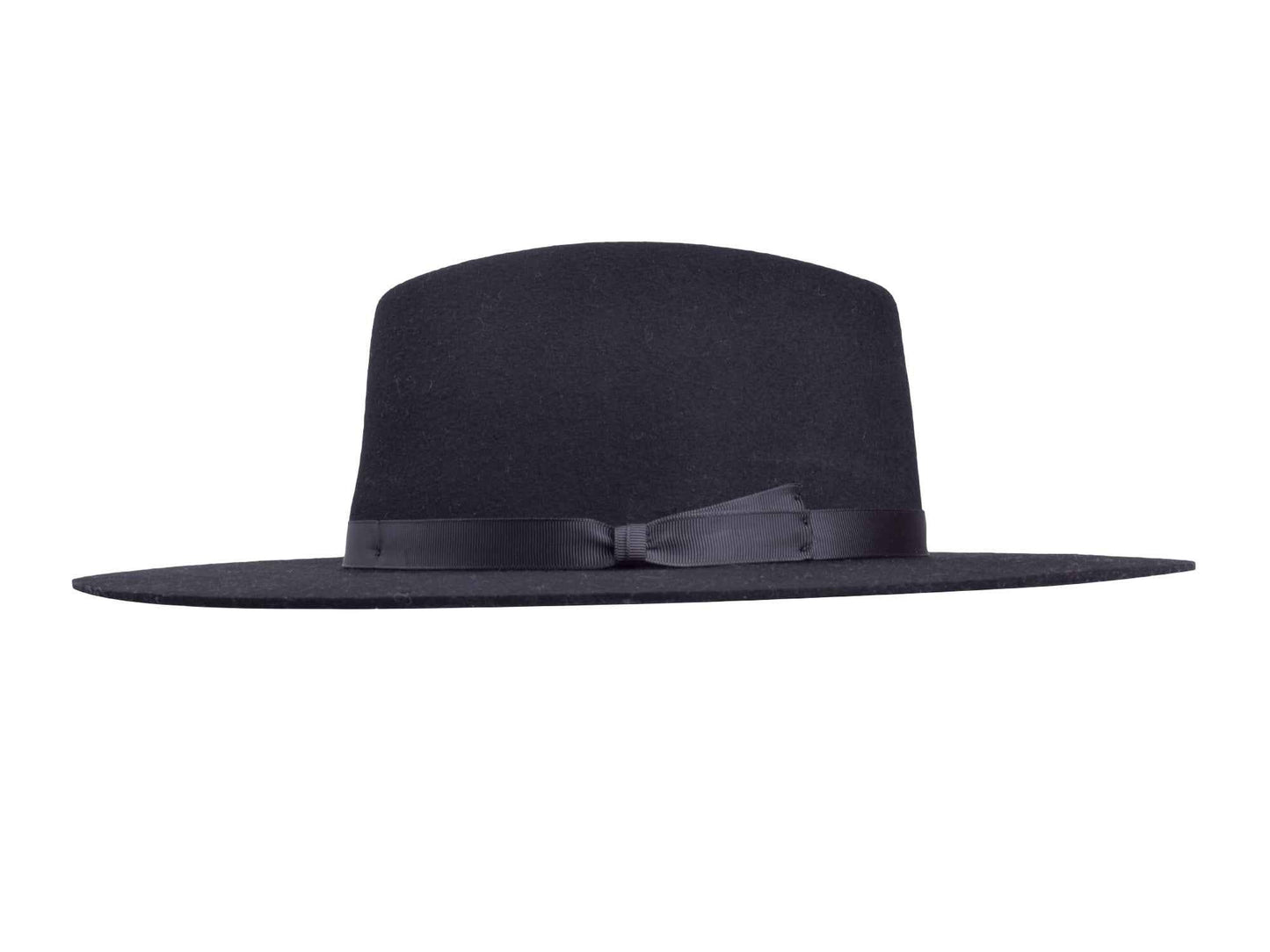Wool Felt Flat Brim Hat Trendly Giza
