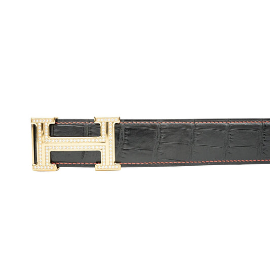 Handcrafted Alligator Leather Belts DVG80