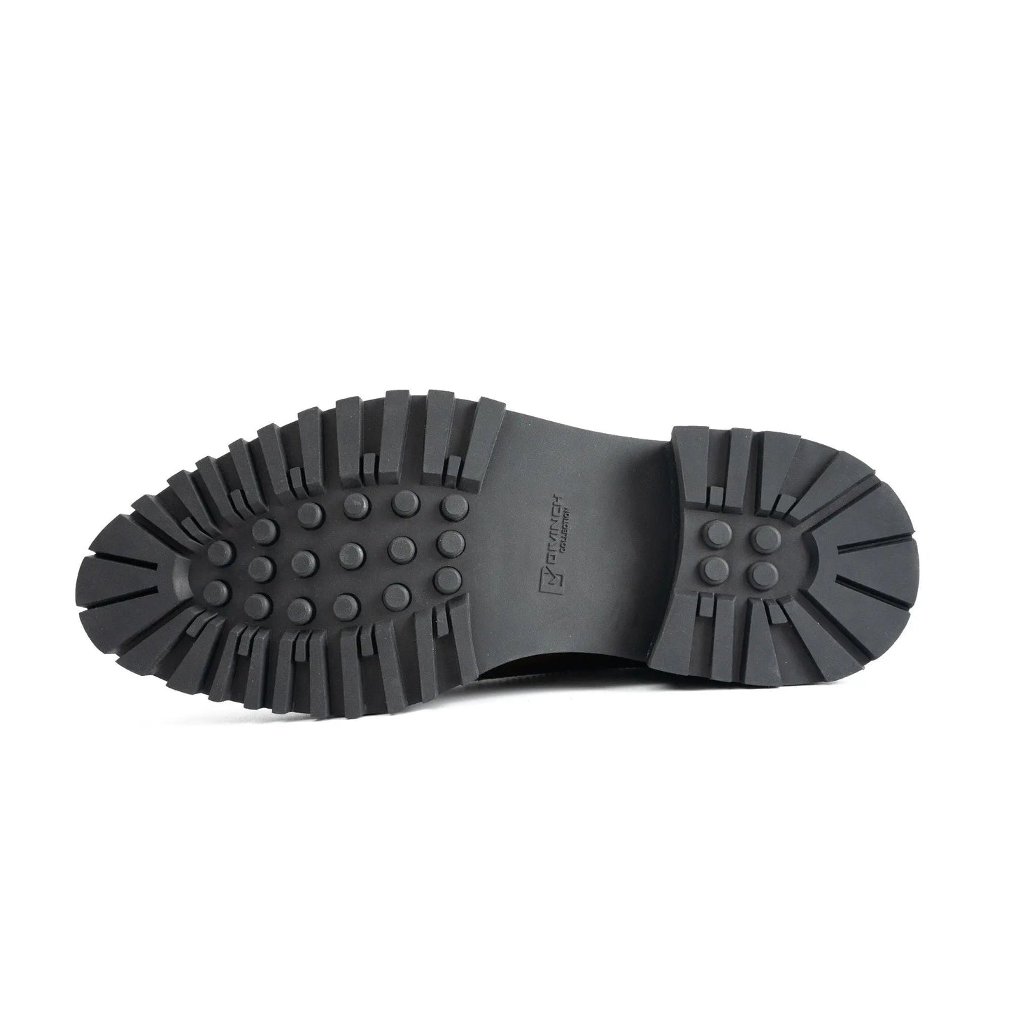 Handmade Chunky - sole Brogue Shoes Brown