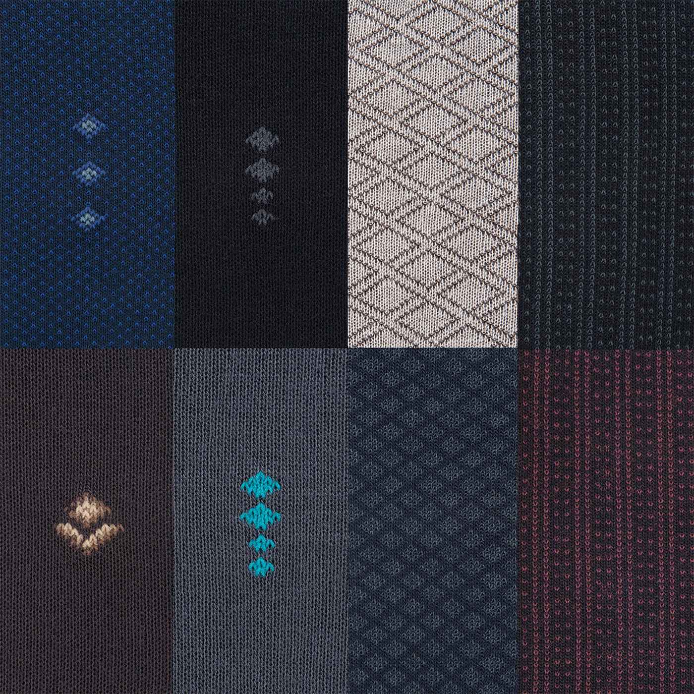 Men’s Bamboo Lightweight Dress & Trouser Socks – 8-Pack | Odor-Free, Breathable, Premium Comfort - 543