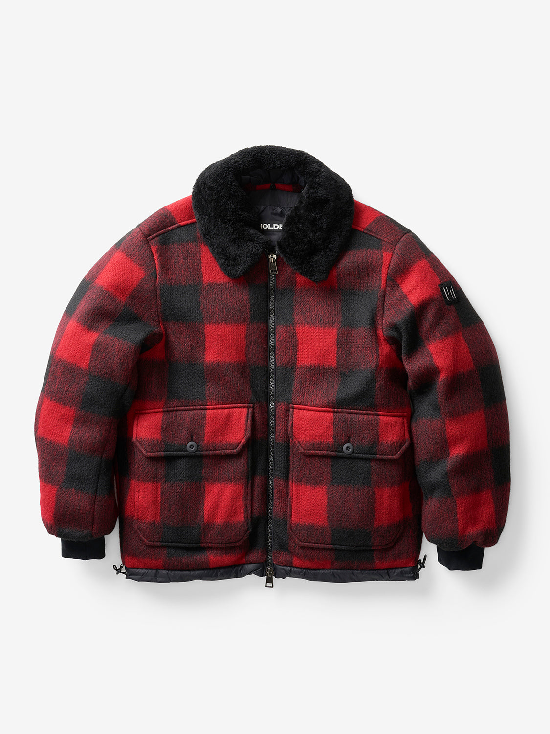 Down Field Jacket - Red/Black Plaid