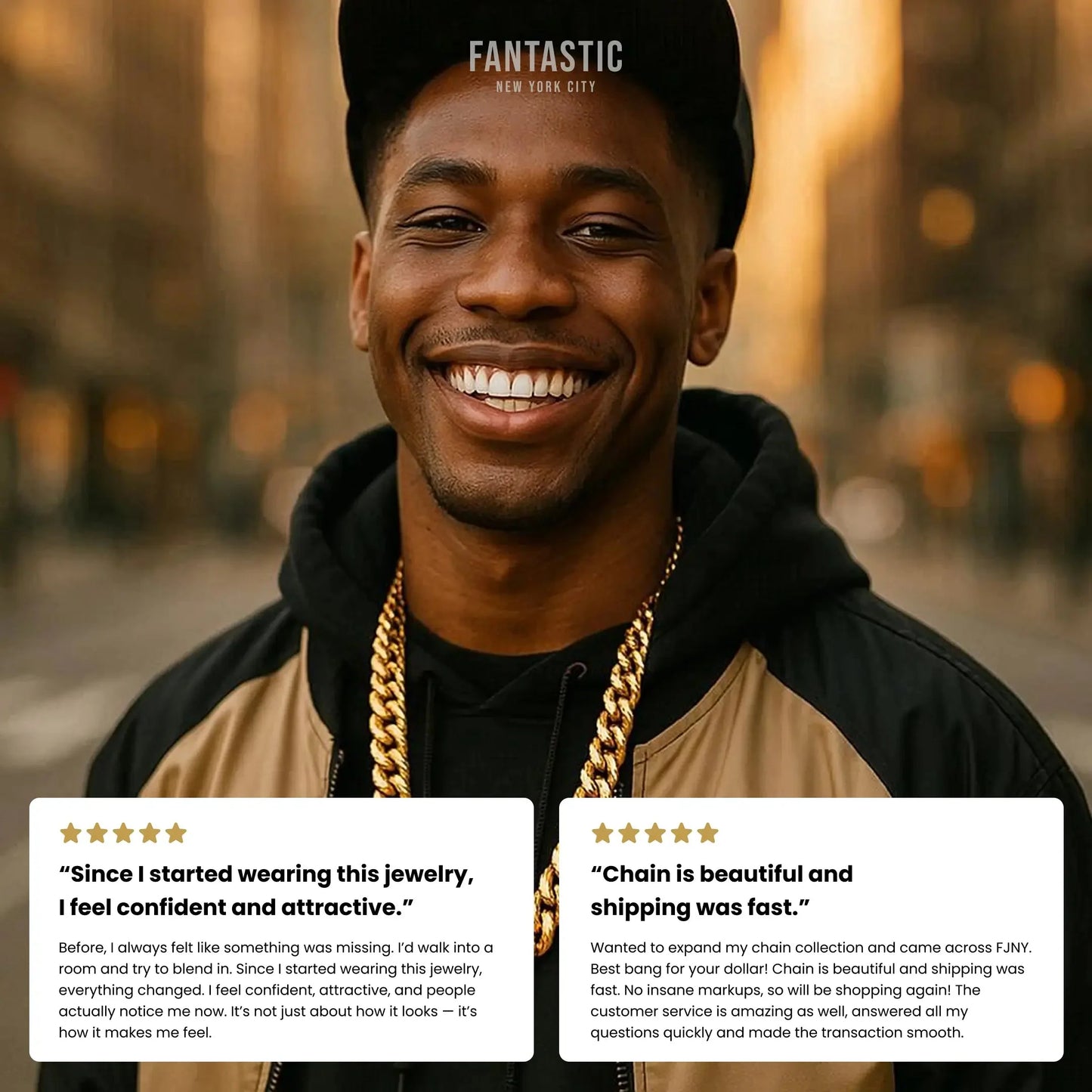 10K Gold- Ice Chain (Yellow Gold)