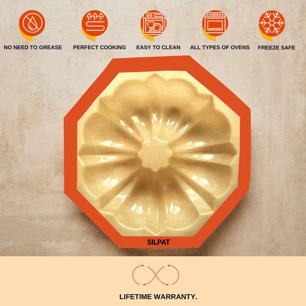 Moule à rosace Silpat