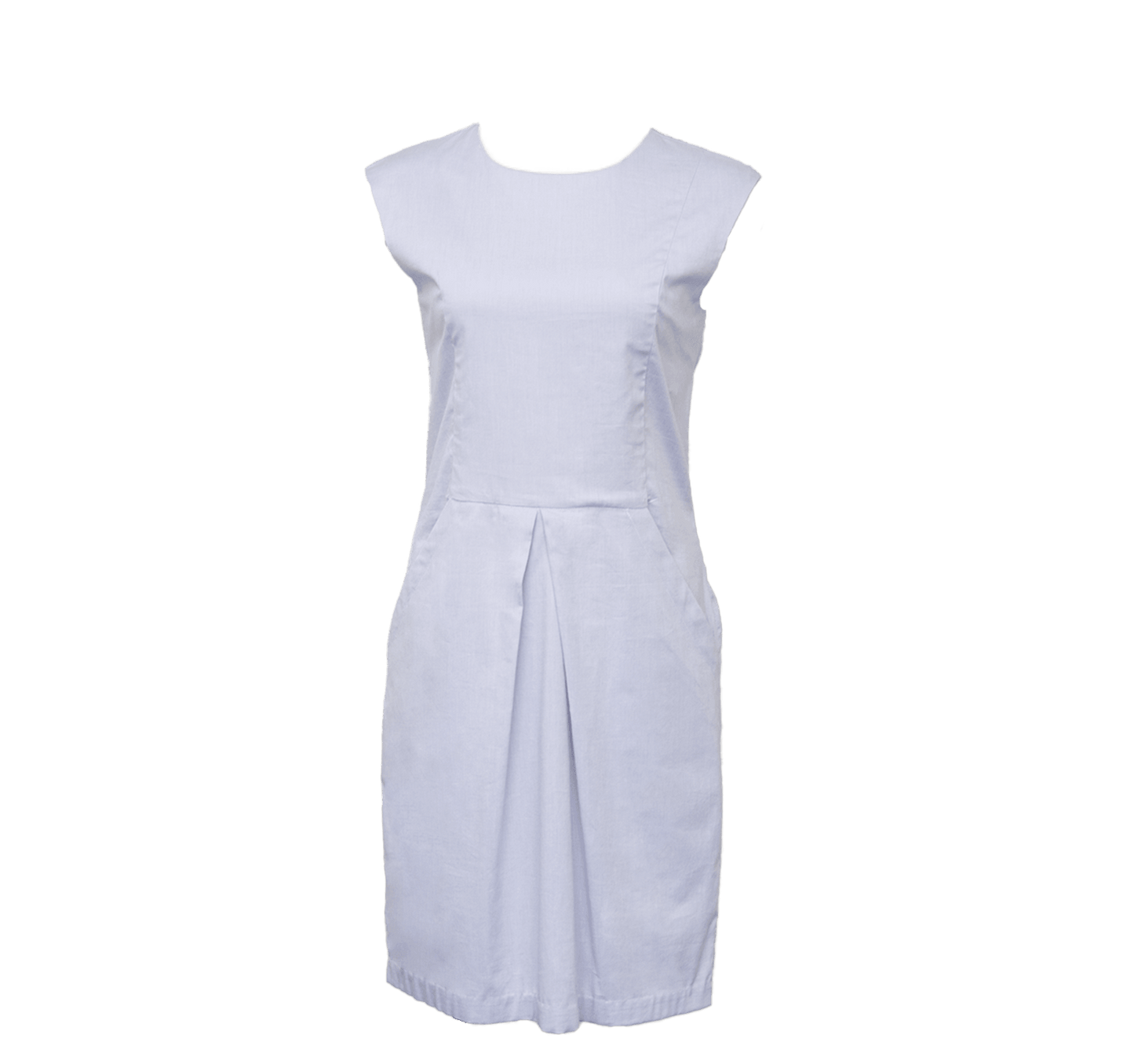 Italian Cotton Boss Dress – Elegant Women’s Office Dress