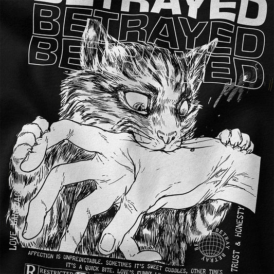 Betrayed Cat T-Shirt - Lolomo!