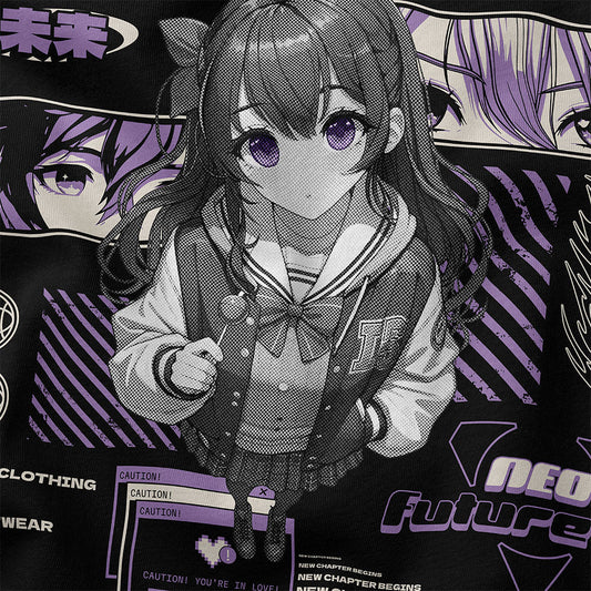 T-shirt Anime New Love