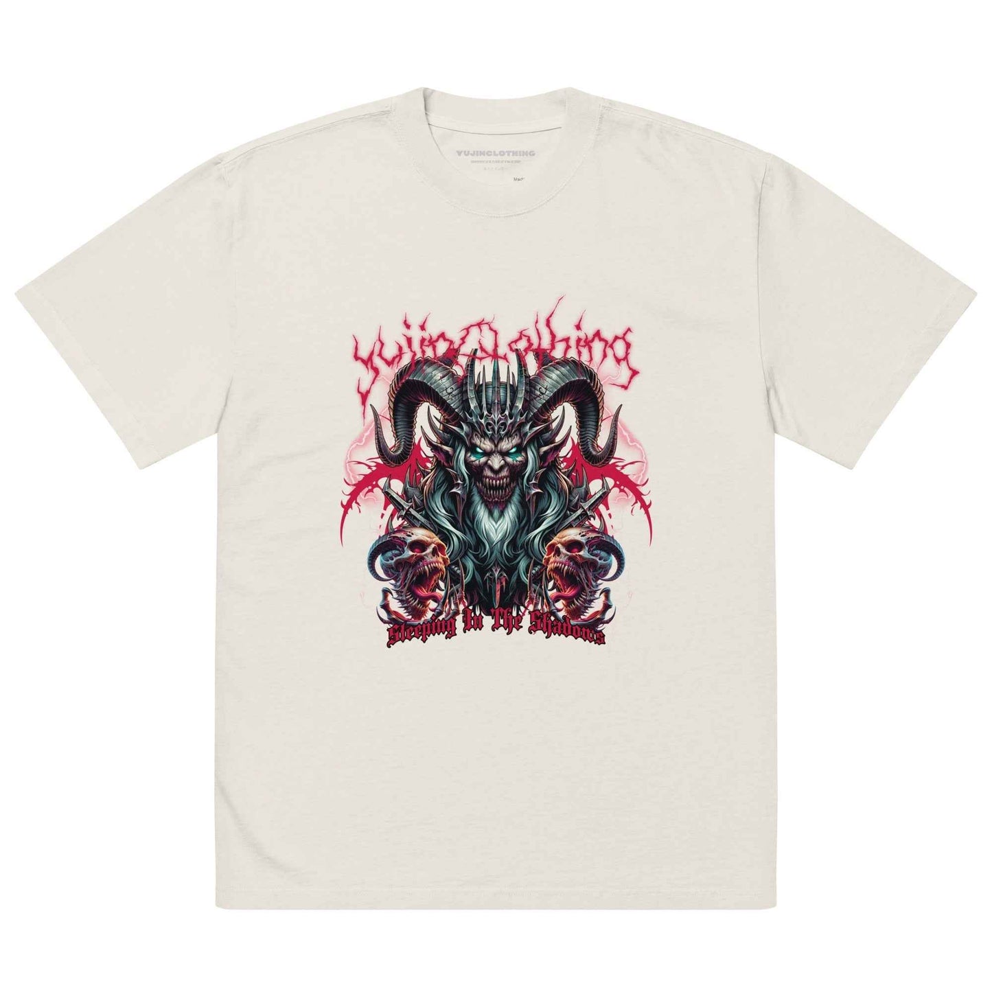 Darkness Oversized Faded T-Shirt