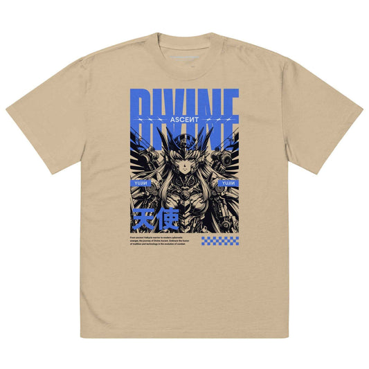 Divine Ascent Oversized Faded T-Shirt
