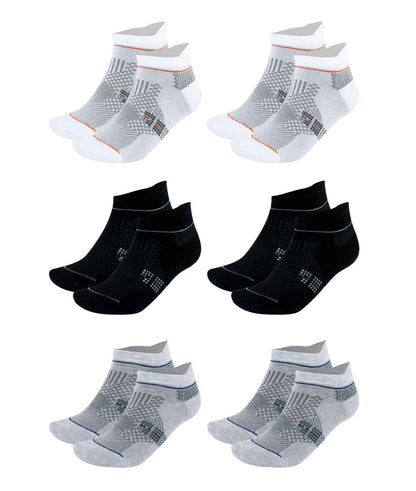 Men's & Women's Bamboo Ankle Socks 6-Pack