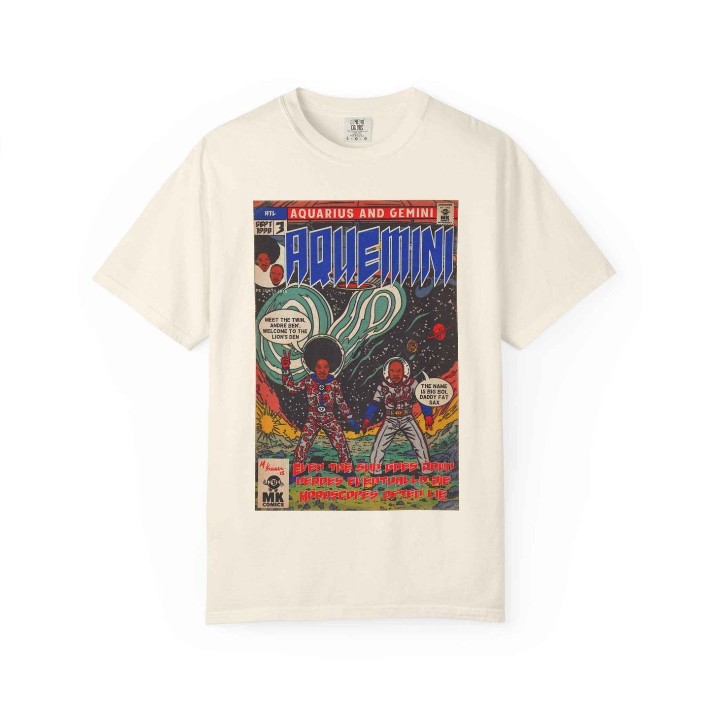 Aquemini - Comic Book Art - Unisex Comfort Colors T-shirt