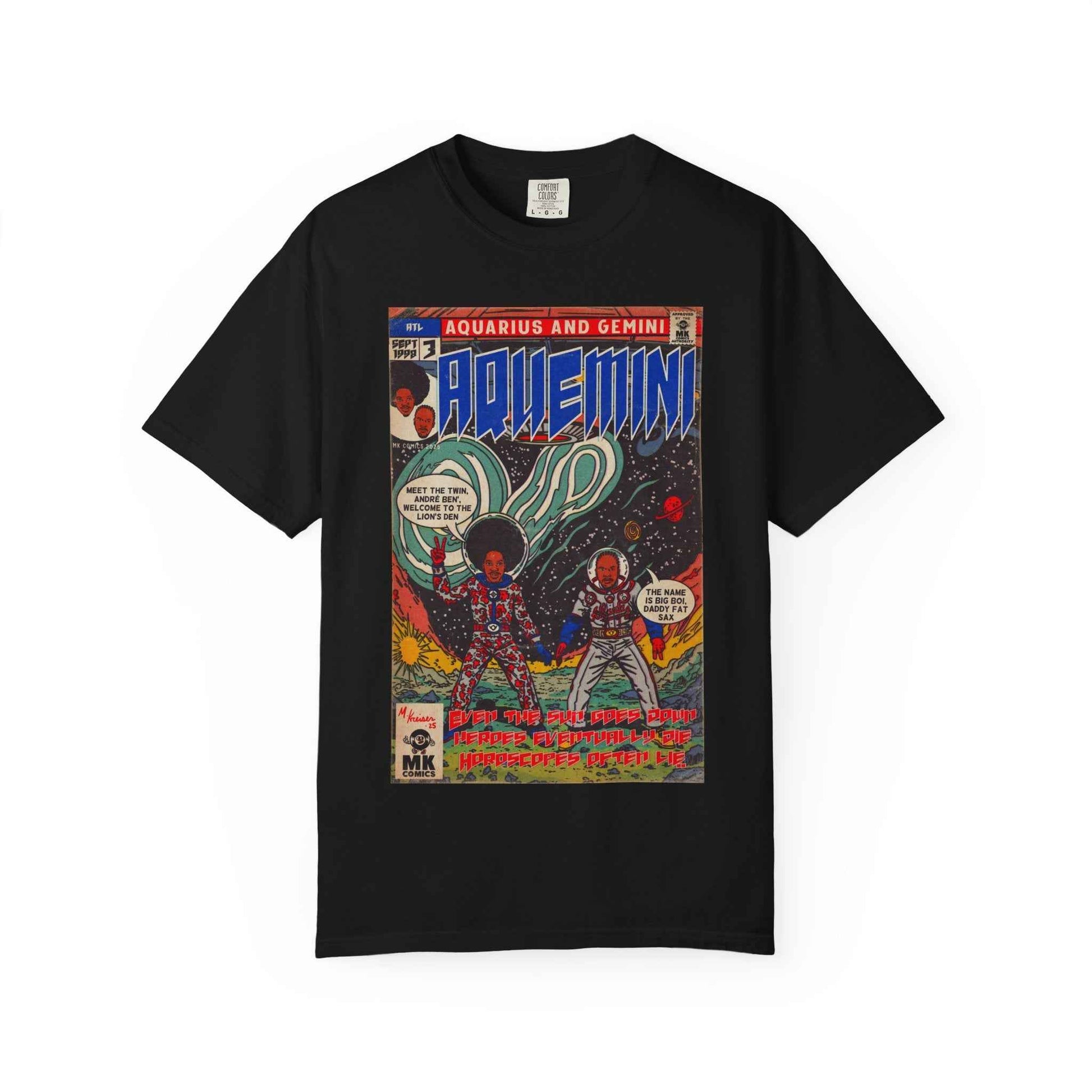 Aquemini - Comic Book Art - Unisex Comfort Colors T-shirt