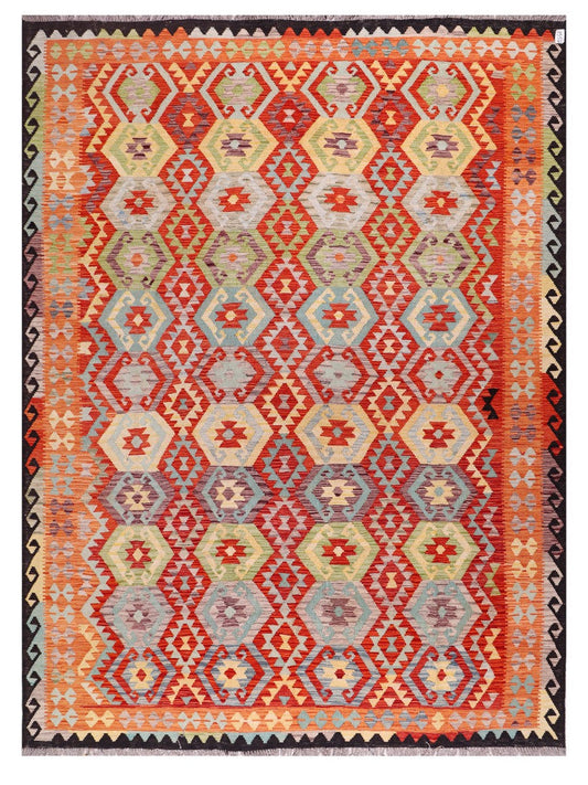 Maimana Afghanistan Kilim Rug - 342 x259 cm