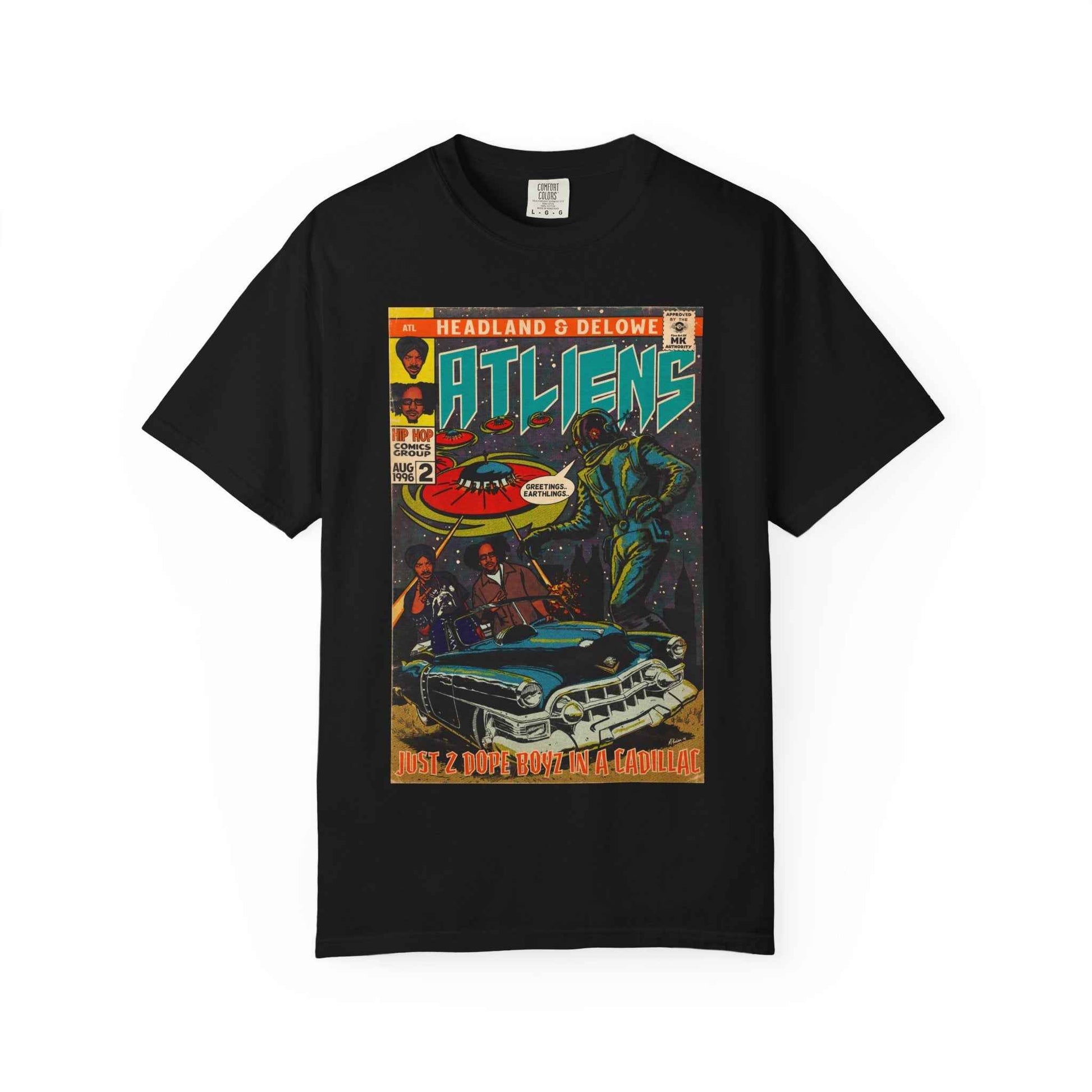 ATLiens - 2 Dope Boyz in a Cadillac - Unisex Comfort Colors T-shirt