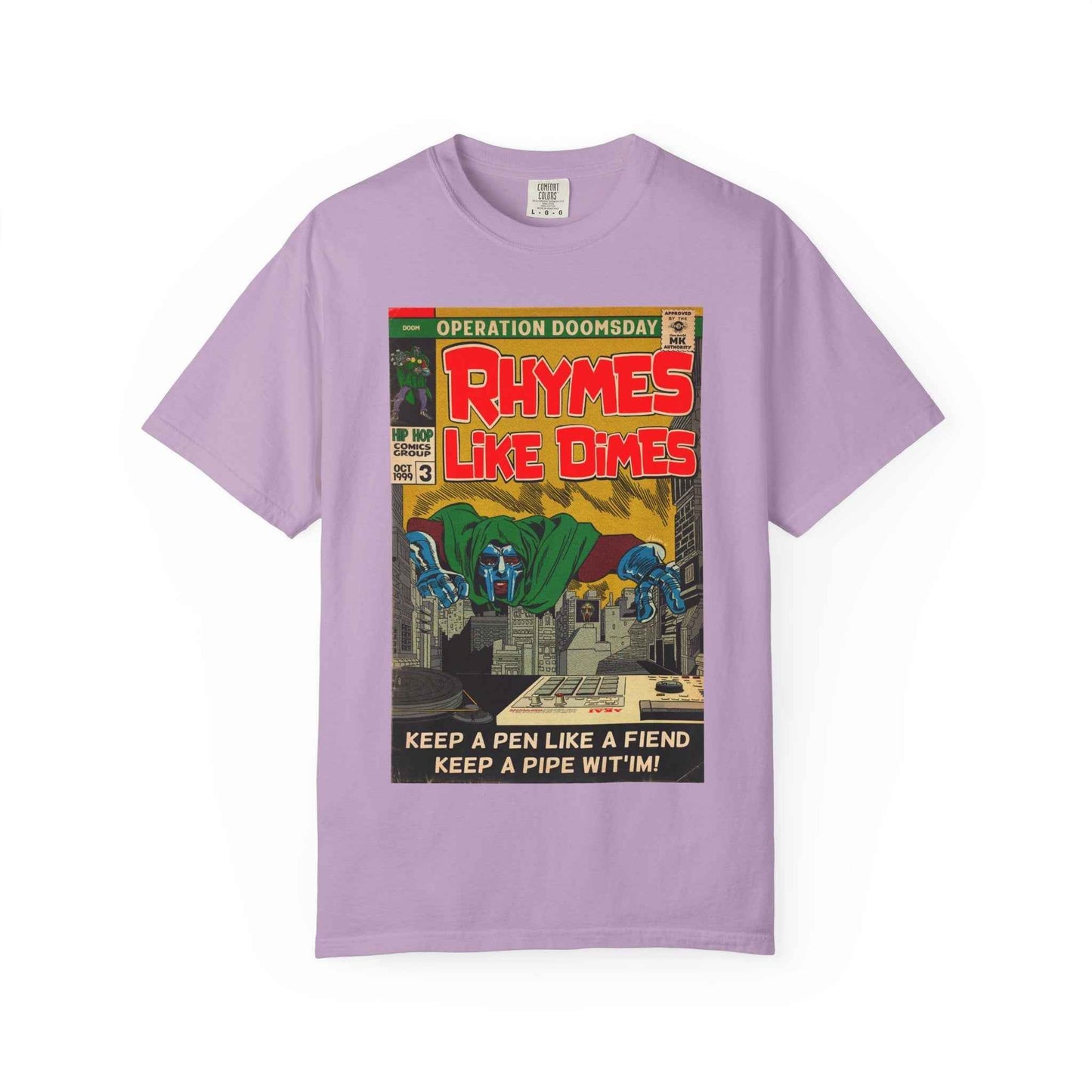 Rhymes Like Dimes - Unisex Comfort Colors T-shirt