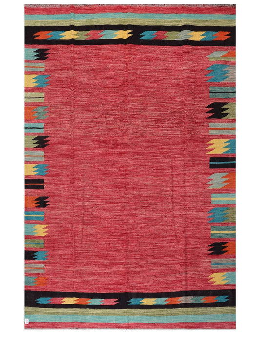 Maimana Afghanistan Kilim Rug - 302 x196 cm