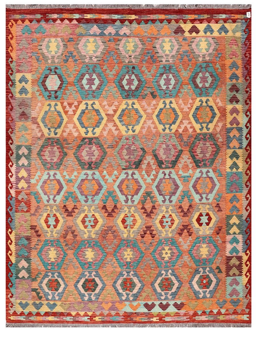 Maimana Afghanistan Kilim Rug - 339 x258 cm