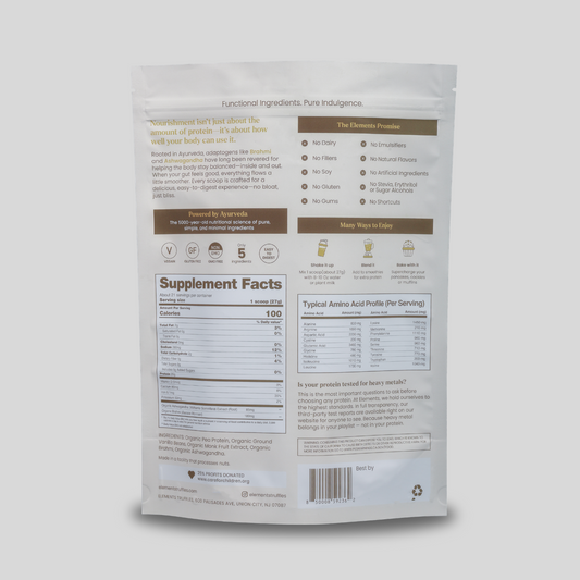 Plant Based Protein Powder: Vanilla (21 Servings)