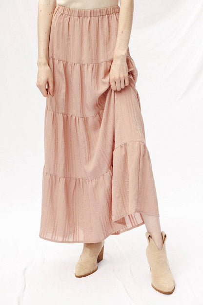 Miss Sparkling |Prairie Maxi Skirt