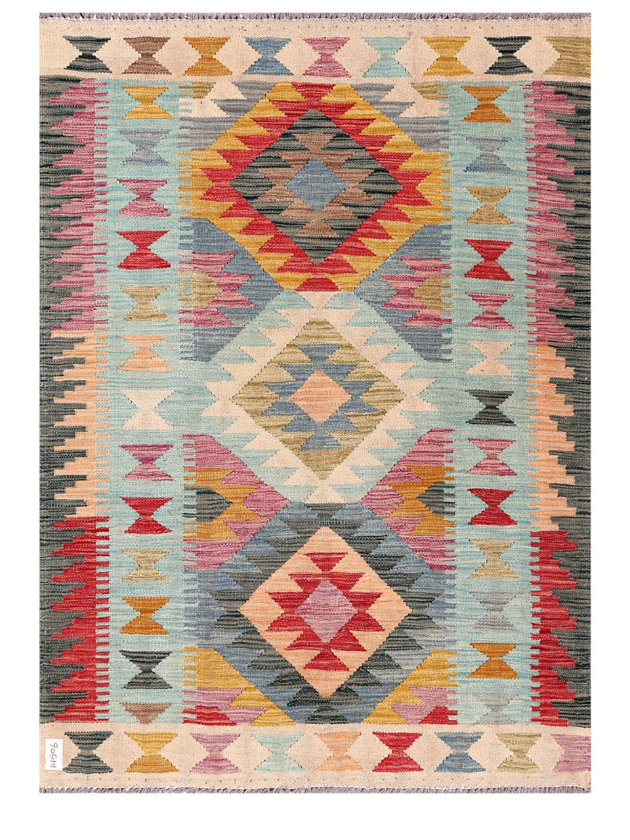 Maimana Afghanistan Kilim Rug - 169 x123 cm