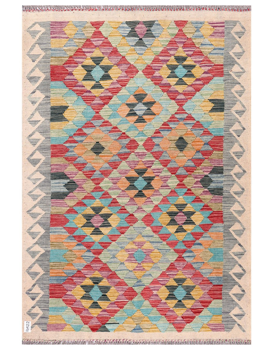 Maimana Afghanistan Kilim Rug - 180 x125 cm