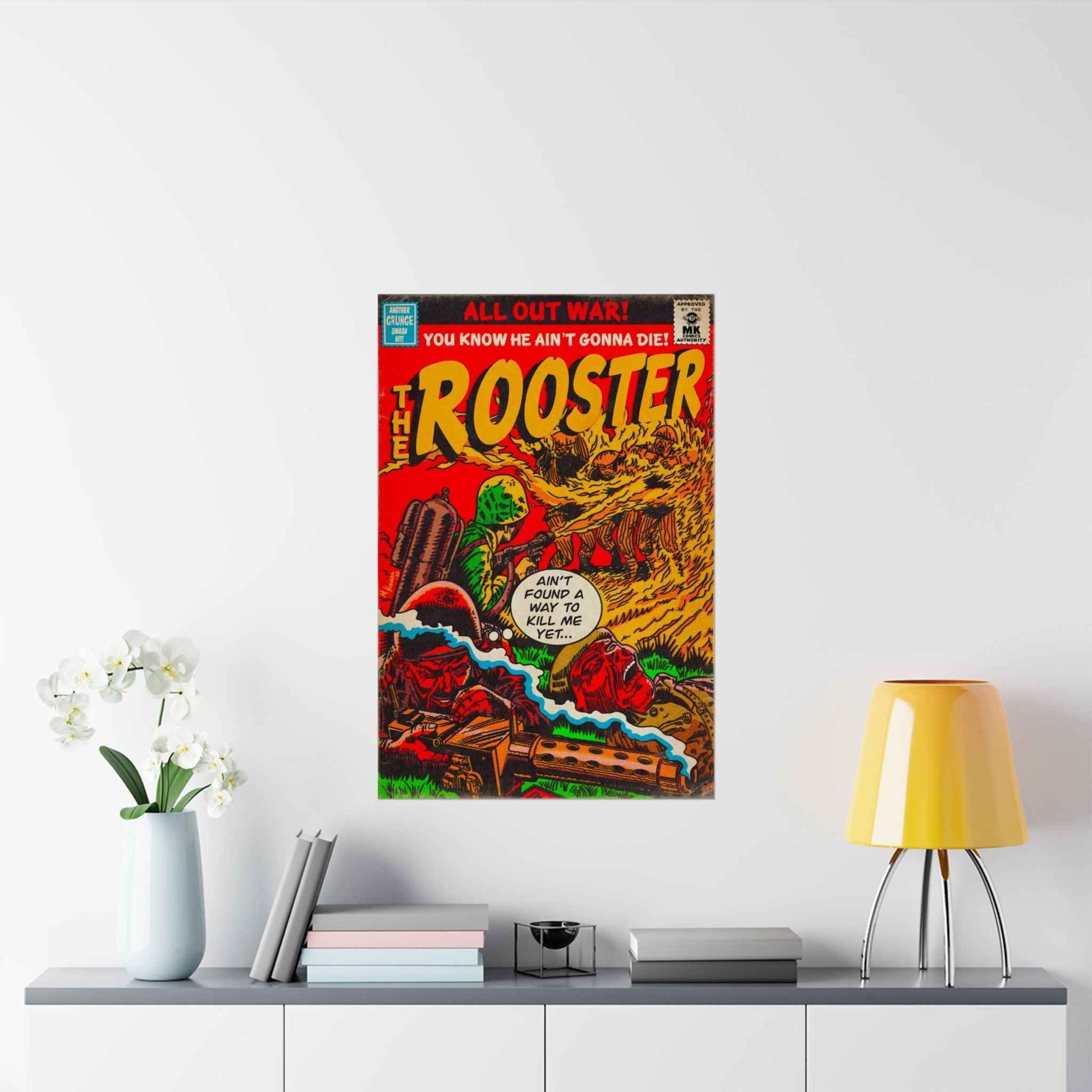 Rooster - Matte Vertical Posters