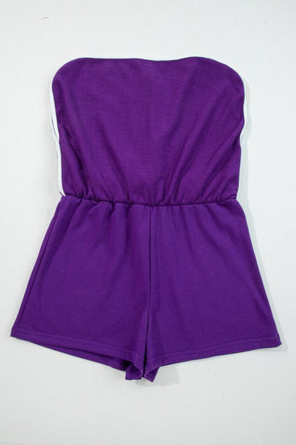 Varsity Stripe Pullover and Mini Skirt Set