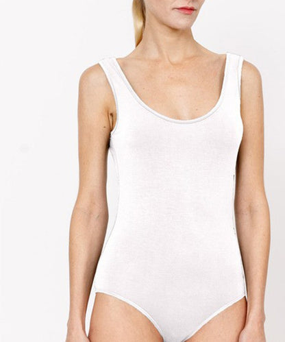 Fabina Bamboo Classic Tank Bodysuit