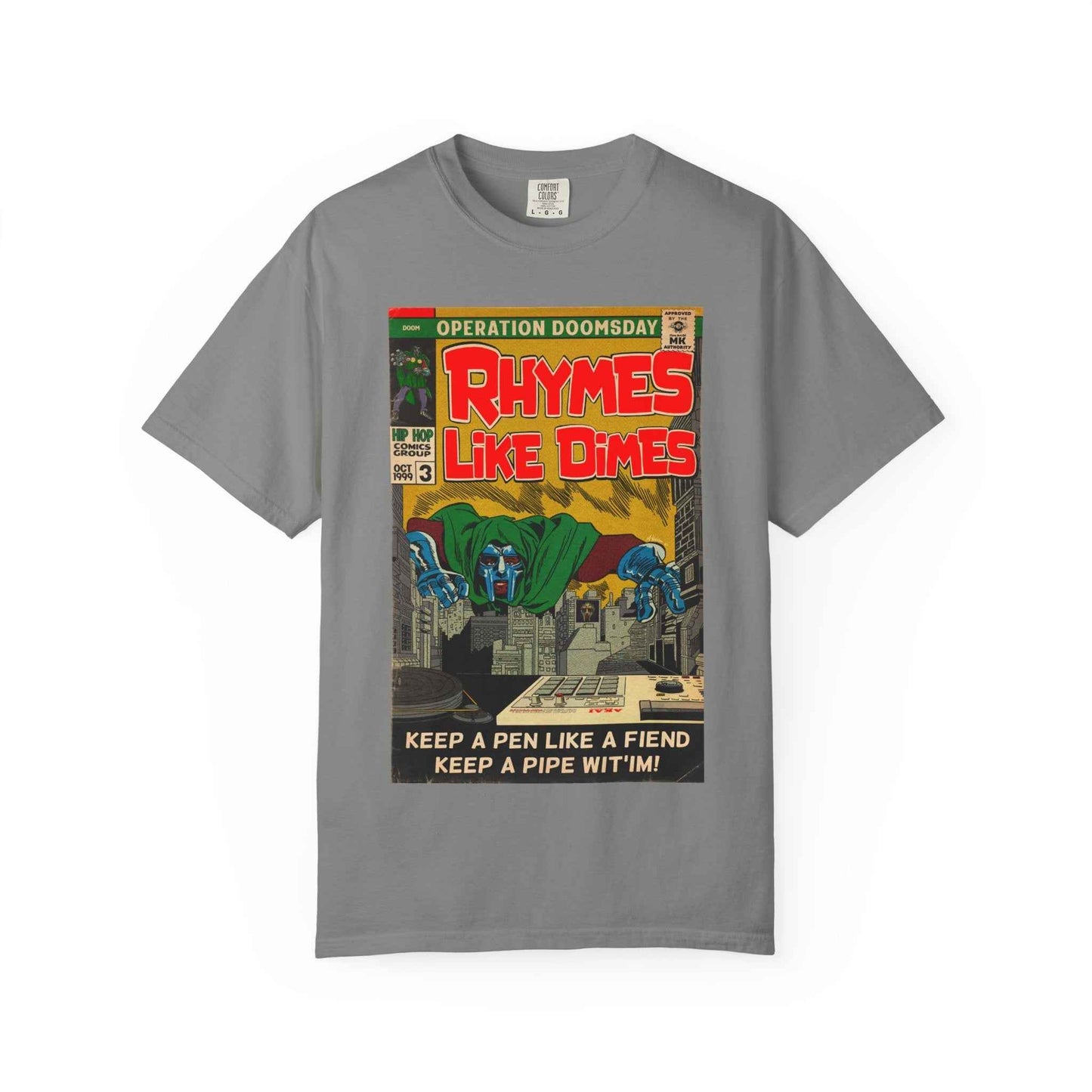 Rhymes Like Dimes - Unisex Comfort Colors T-shirt