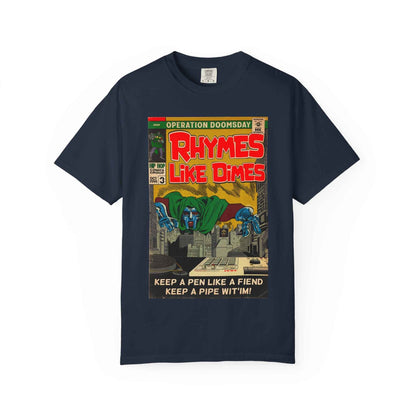 Rhymes Like Dimes - Unisex Comfort Colors T-shirt