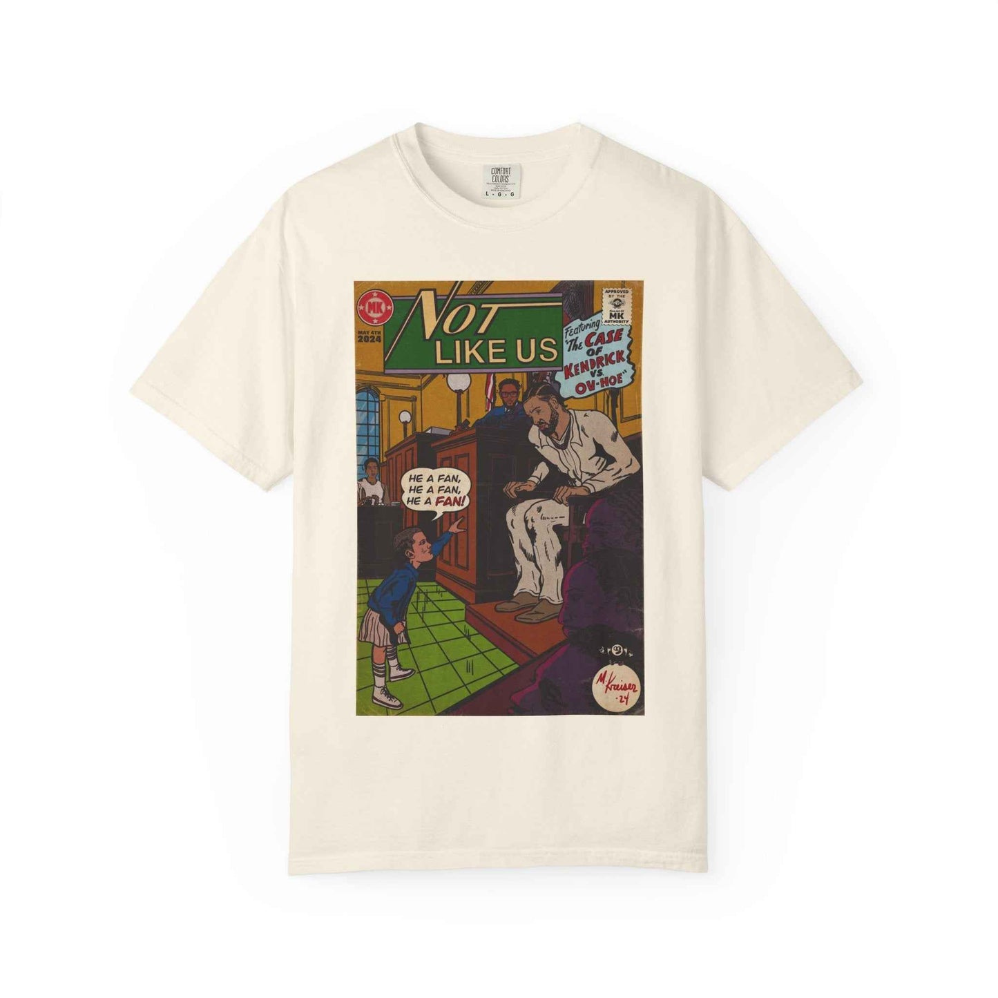 Not Like Us - Unisex Comfort Colors T-shirt