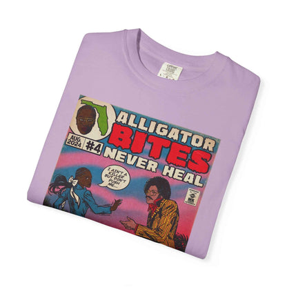 Denial is a River - Alligator Bites - Unisex Comfort Colors T-shirt