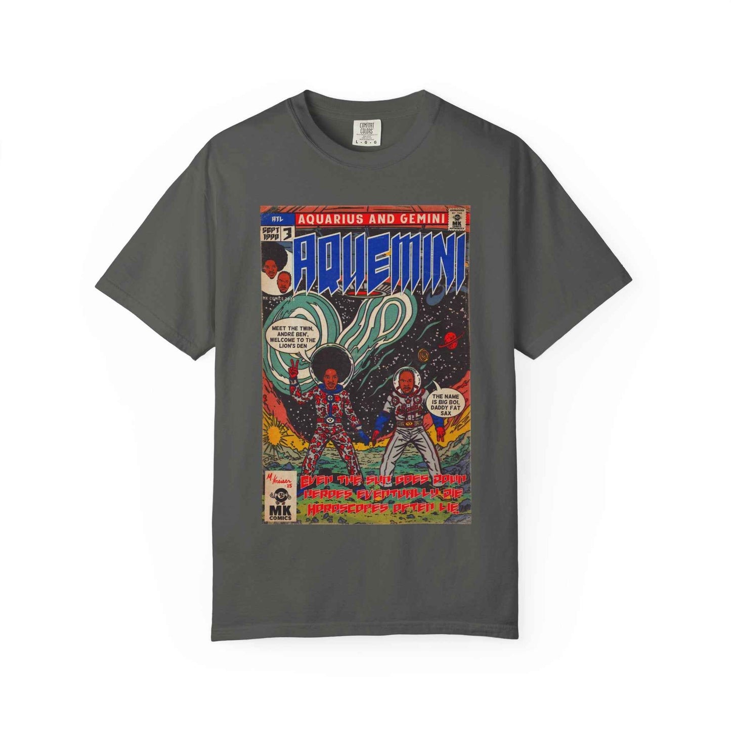 Aquemini - Comic Book Art - Unisex Comfort Colors T-shirt