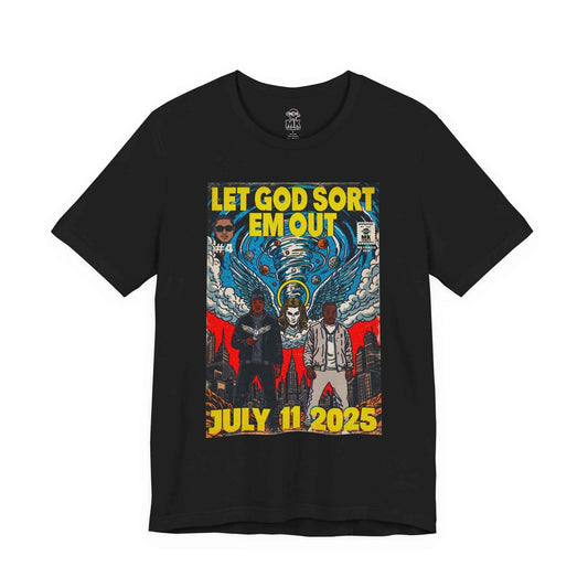 Let God Sort Em Out - Unisex Jersey Short Sleeve Tee