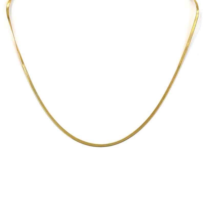 18K GOLD PLATED CHAIN NECKLACE