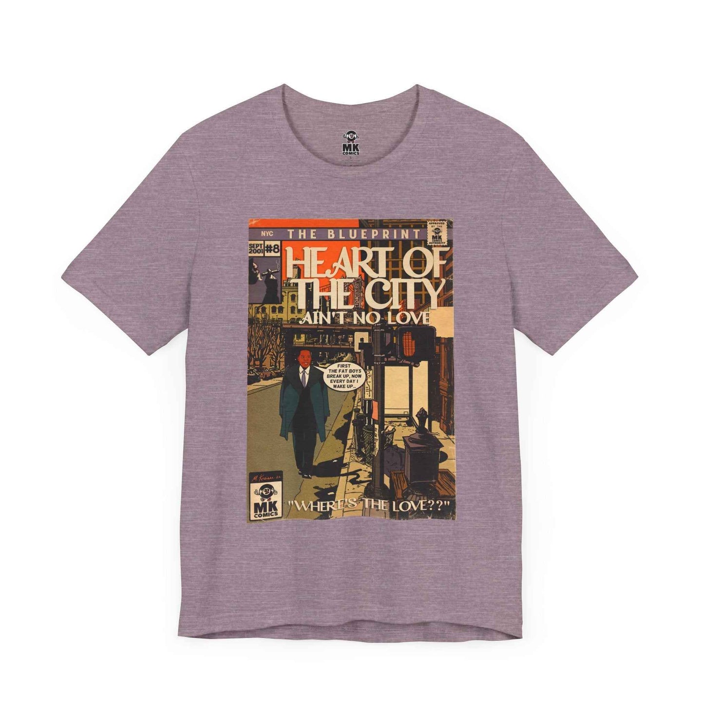 Heart of the City - Unisex Jersey Short Sleeve Tee