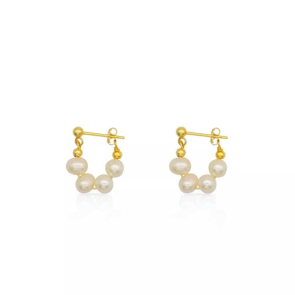 LORRAINE PEARL EARRINGS - Lolomo!
