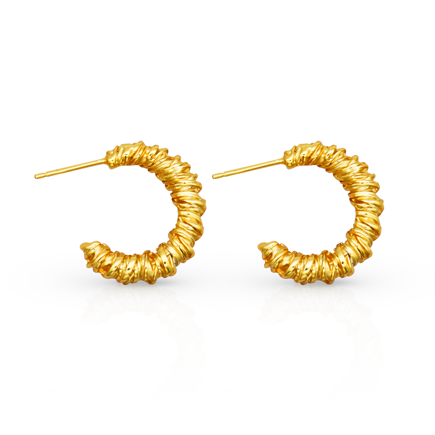 BOUCLES D'OREILLES EN OR MADELYN CHARM