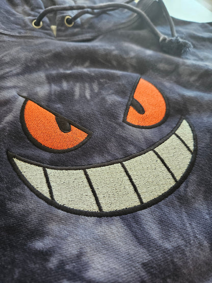 Sweat à capuche tie-dye Demon Inside