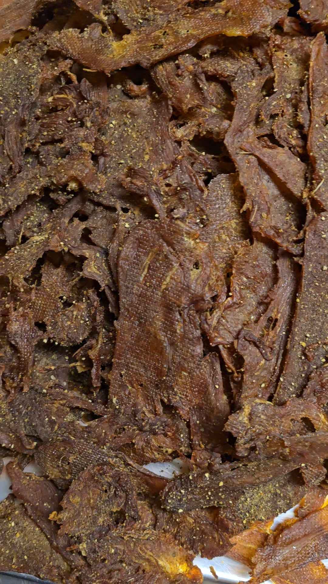 Smoked Garlic Turkey Jerky