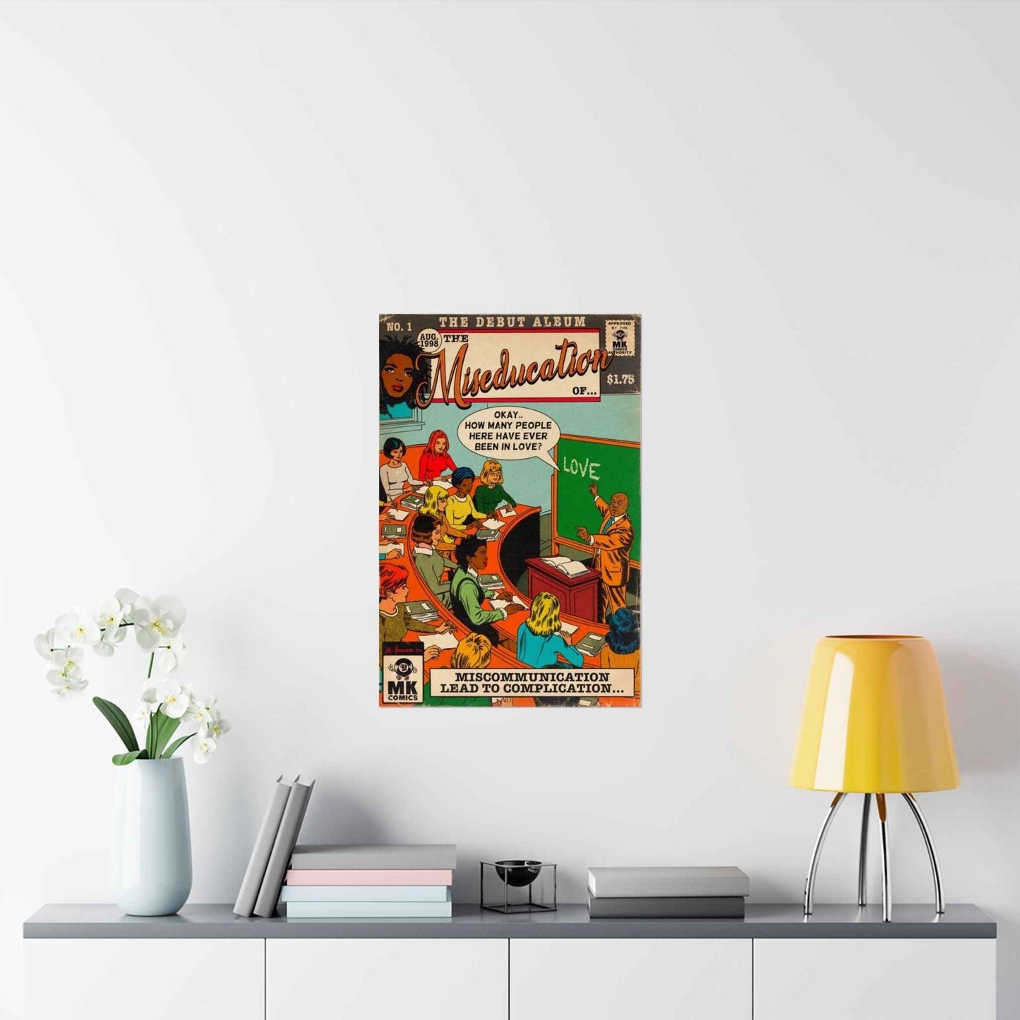 The Miseducation Of.. - Vertical Matte Poster