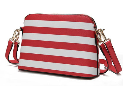 MKF Kimmy Striped Crossbody bag by Mia K