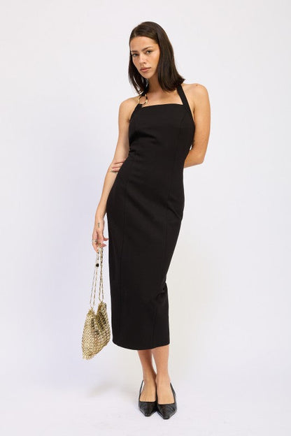 Emory Park Halter Midi Dress