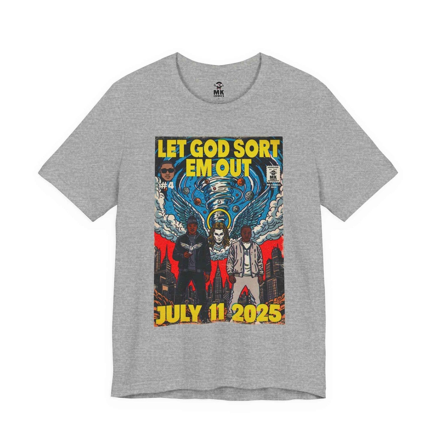Let God Sort Em Out - Unisex Jersey Short Sleeve Tee