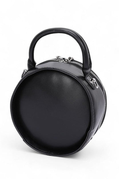 Top Handle Clock Novelty Crossbody Clutch Bag