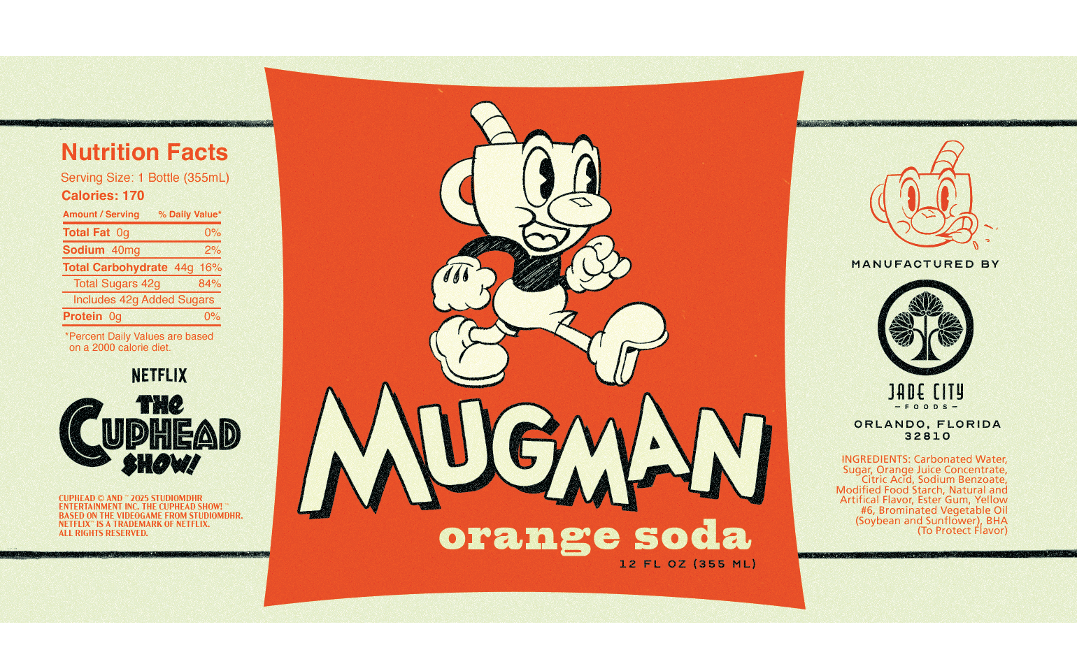 Mugman's Orange Soda