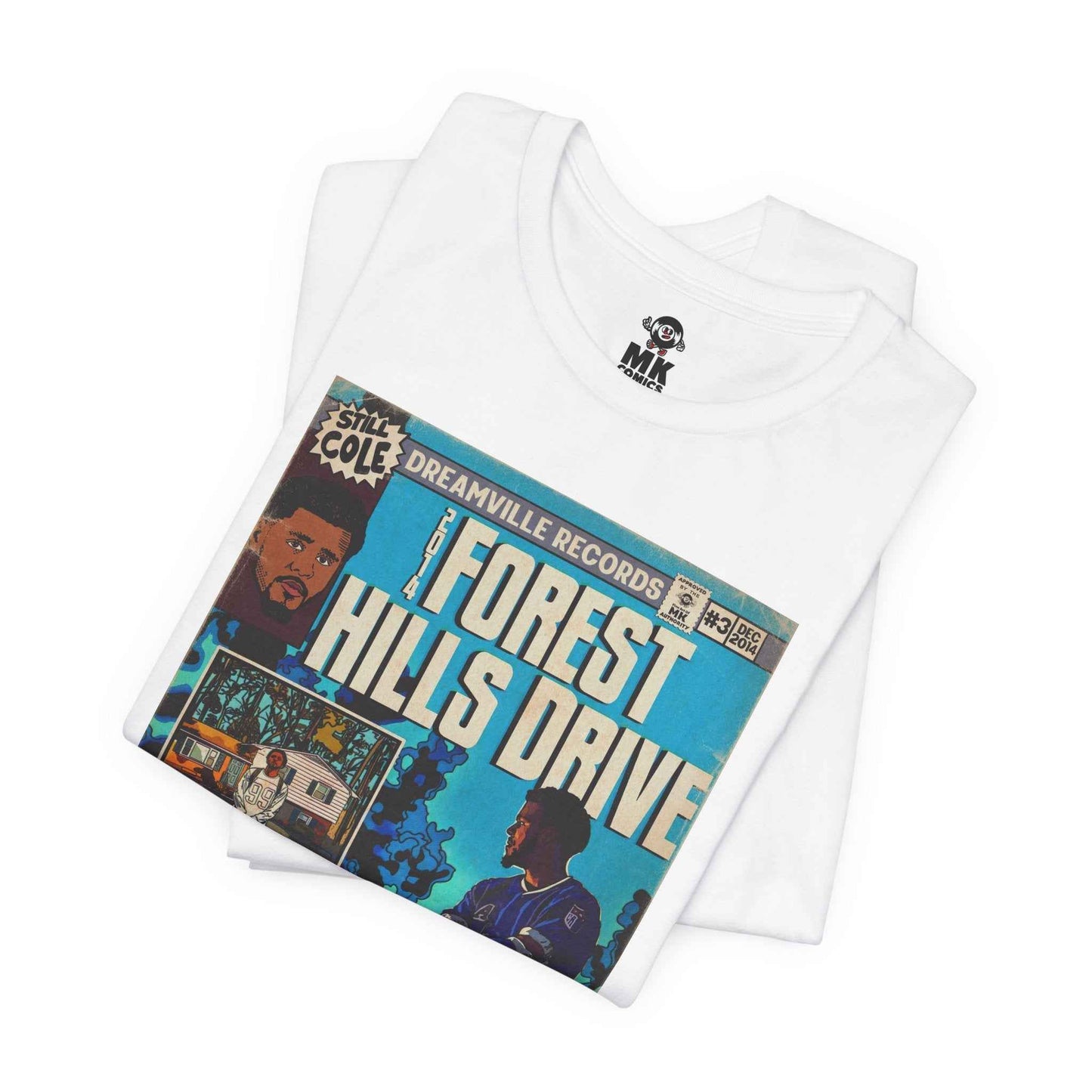 2014 Forest Hills Drive - Comic Book Art -  Unisex Jersey Short Sleeve Tee
